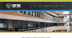 Desktop Screenshot of anbconstruction.com.au
